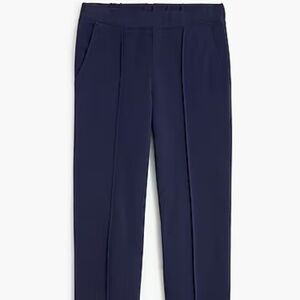 JCrew Pintuck Sweatpants, Navy, size Small, new with tags